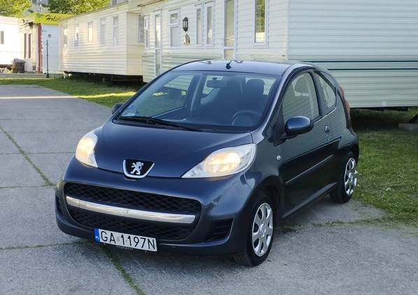 Peugeot 107 cena 7800 przebieg: 160000, rok produkcji 2011 z Wejherowo małe 11